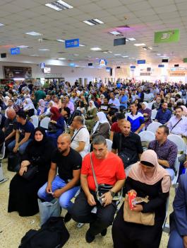 عمل المعبر 24 ساعة 