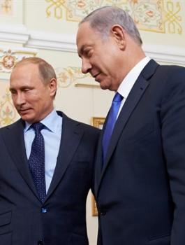 نتنياهو يلتقي بوتين 