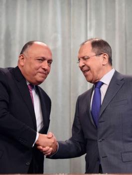 مصر  وروسيا واحياء عملية المفاوضات 