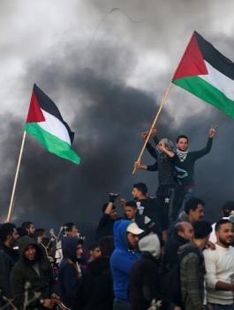 مسيرات العودة في غزة 