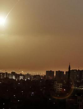 صافرات الانذار في مستوطنات غلاف غزة 