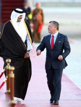 عودة السفير القطري الى الاردن 