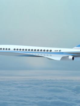 طائرة اسرع من الصوت 