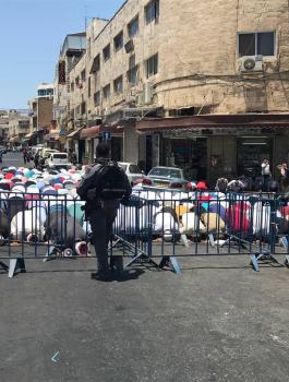 اغلاق المسجد الاقصى المبارك 