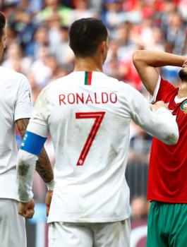المغرب ولبرتغال في كأس العالم 