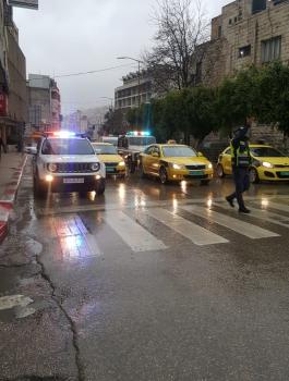 الشرطة نالفلسطينية والمنخفضات الجوية 