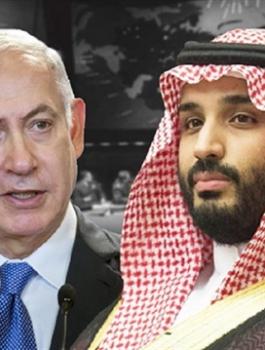 نتنياهو ومحمد بن سلمان 