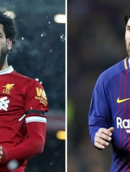 محمد صلاح وميسي ورونالدو 