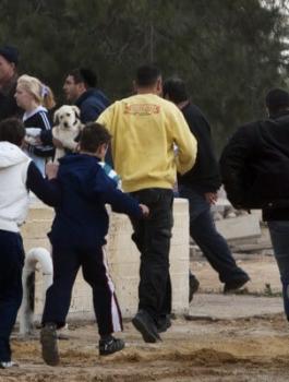 المستوطنون في غلاف غزة 