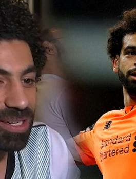 شبيه اللاعب محمد صلاح 