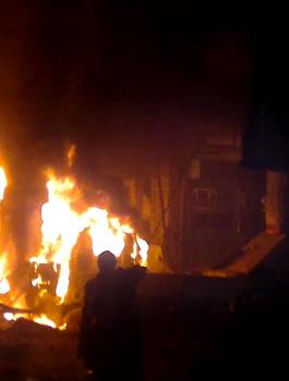 انفجار عبوة ناسفة في غزة 