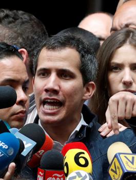 غوايدو والتدخل العسكري الامريكي في فنزويلا 