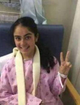  الأسيرة الطفلة نتالي شوخة