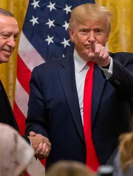 اردوغان وترامب وسوريا 