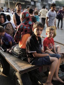 الاوضاع الانسانية في غزة 