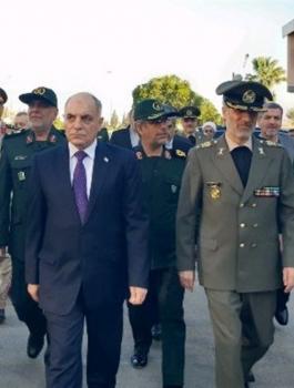 وزير الدفاع الايراني في سوريا 