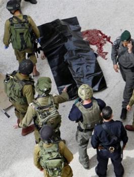 قتل فلسطيني في الخليل 