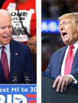 بايدن وترامب 