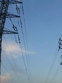 تعطل خط الكهرباء 