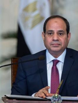 السيسي والمفاوضات بين الفلسطينيين والاسرائيليين 