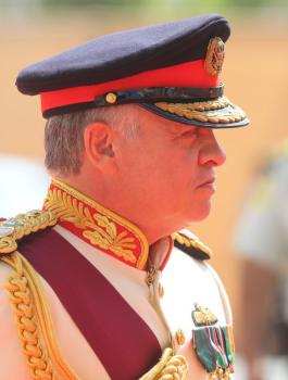 العاهل الاردني والقدس 