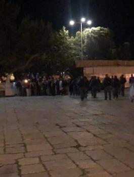 جانب من اقتحام المسجد الأقصى