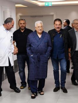 مرض الرئيس عباس 