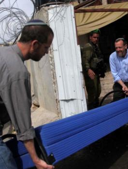 خيم للمستوطنين جنوب جنين 