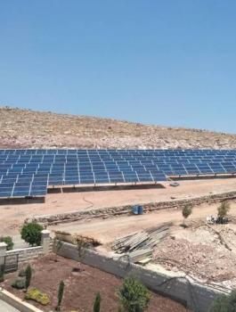 مشروع المسلماني للطاقة الشمسية في طوباس 