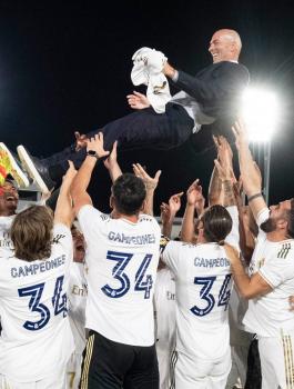 ريال مدريد وزيدان 