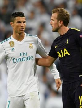 هاري كين يفاجئ رونالدو بهذا الطلب خلال مباراة الريال وتوتنهام