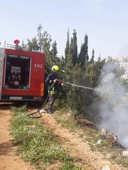 حرائق في الضفة الغربية 