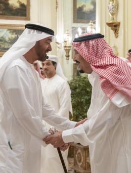 محمد بن زايد والسعودية 