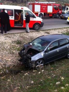 حوادث سير في الضفة الغربية