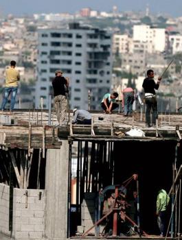 اعادة اعمار قطاع غزة 