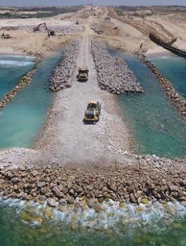 سياج بحري مع قطاع غزة 