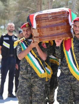 تشييع جثمان القيادي في الجبهة الشعبية رباح مهنا