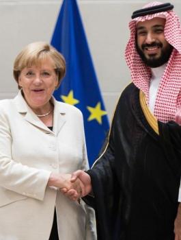 بن سلمان وميركا 