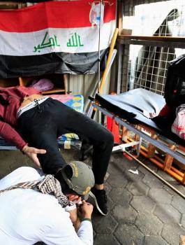قتلى في العراق بسبب الاحتجاجات 