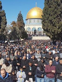الصلاة في الاقصى 