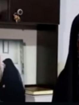 قاسم سليماني وامراة 