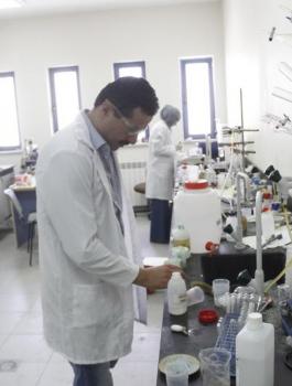 احد مختبرات جامعة النجاح