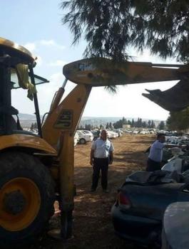 اتلاف مركبات في جنين 