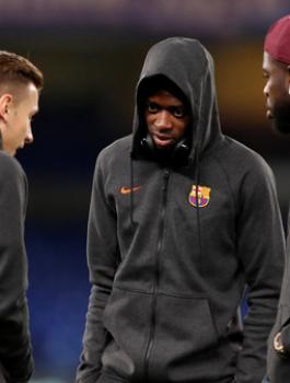 ديمبلي لا يحظى بثقة مدرب برشلونة