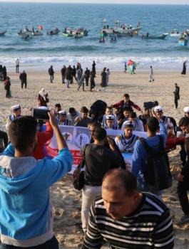 الحراك البحري في غزة 