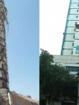 برج المجمع الإيطالي بغزة