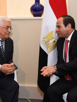 الرئيس عباس والسيسي