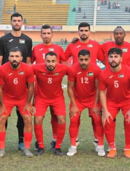 المنتخب الفلسطيني وبنغلاديش 