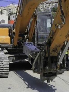 هدم منزل في القدس