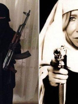 الارملة البيضاء في الرقة 